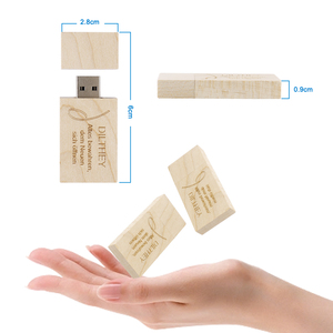 Ổ Đĩa Di Động Coffret Usb Và Bois Avec Biểu Tượng Tùy Chỉnh Ổ USB Flash Bằng Gỗ - Product Image 4