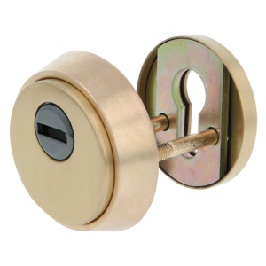 واقي اسطواني بقفل باب حديدي جديد واقي مدور صلب من الزنك لباب أمن المدخل - Product Image 4