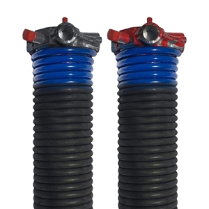 Tùy chỉnh cửa nhà để xe Xoắn mùa xuân với chống trượt quanh co rod, Chất lượng cao chính xác electrophoretic lớp phủ màu đen - Product Image 1