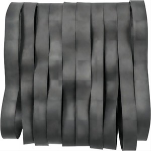 Gelang karet hitam besar tahan UV karet gelang hitam untuk kemasan, RC, ikat rambut elastis kualitas Pro dibuat di Cina - Product Image 3