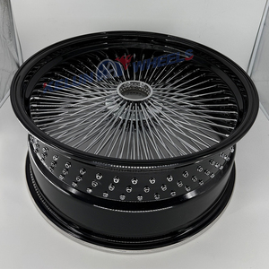 ล้อแม็กซ์อะลูมิเนียมฟอร์จขนาด 28 นิ้ว ชุบโครเมียม ลายหลายก้าน แบบใหม่ - Product Image 3