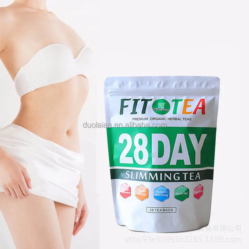 Detox Slim tea bags fat burning 28 days fit tea flat tummy weight loss slimming tea belly fat burn