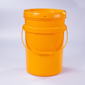 Seau en plastique <span class=keywords><strong>de</strong></span> 20 litres, logo personnalisé, seau rond pour <span class=keywords><strong>peinture</strong></span>, seau <span class=keywords><strong>de</strong></span> 5 gallons en plastique - Product Image 3
