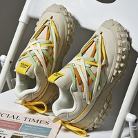 Chaussures de course décontractées tendance pour hommes, baskets à semelle épaisse, style papa, avec logo personnalisé, pour couple