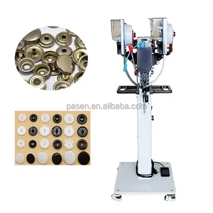 Plastic snap button attaching machine metal button sewing machine snap fastener machine