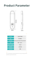 Extensor HDMI Inalámbrico 4K de 30M, Kit de Transmisor y Receptor, Banda Dual 2.4G 5G, Dongle de Transmisión de Pantalla con Emparejamiento Automático y Privacidad de un Toque