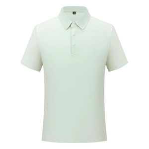 Camiseta Polo de Manga Corta, Color Sólido, Transpirable, de Poliéster, Unisex, para Trabajo y Uso Diario - Product Image 2