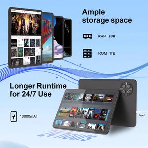 Tablet PC C Idea de 10.1 Pulgadas, Negra, CM8800 Plus, MTK Android 15, IPS, Quad Core, 5G/Wi-Fi, Entretenimiento, 8GB+1TB de Almacenamiento, 10000mAh - Product Image 3