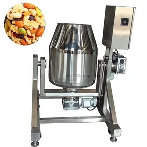 stainless steel 300liter rotary drum mixer tea leaves blending machine