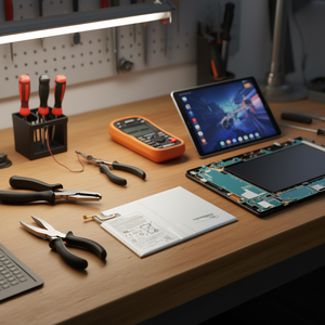 Batteria Samsung per Galaxy Tab A 10.1 2019 T510 T515 6150Mah, parte di ricambio - Product Image 3