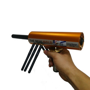 Gerçek altın AKS el <span class=keywords><strong>Metal</strong></span> dedektörü filtre orijinal durumda dahili pil 8 inç hassasiyet için gümüş Gem elmas - Product Image 4