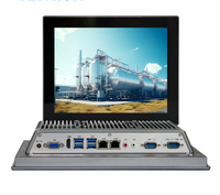 PC industriel sans ventilateur 13,3 pouces IP65, Linux, Windows 10, écran tactile 10 points, garantie 1 an, tablette robuste tout-en-un intégrée