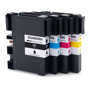 Cartouche d'encre à sublimation Ricoh SG400 800, noir, cyan, magenta, jaune, compatible avec l'imprimante - Product Image 1