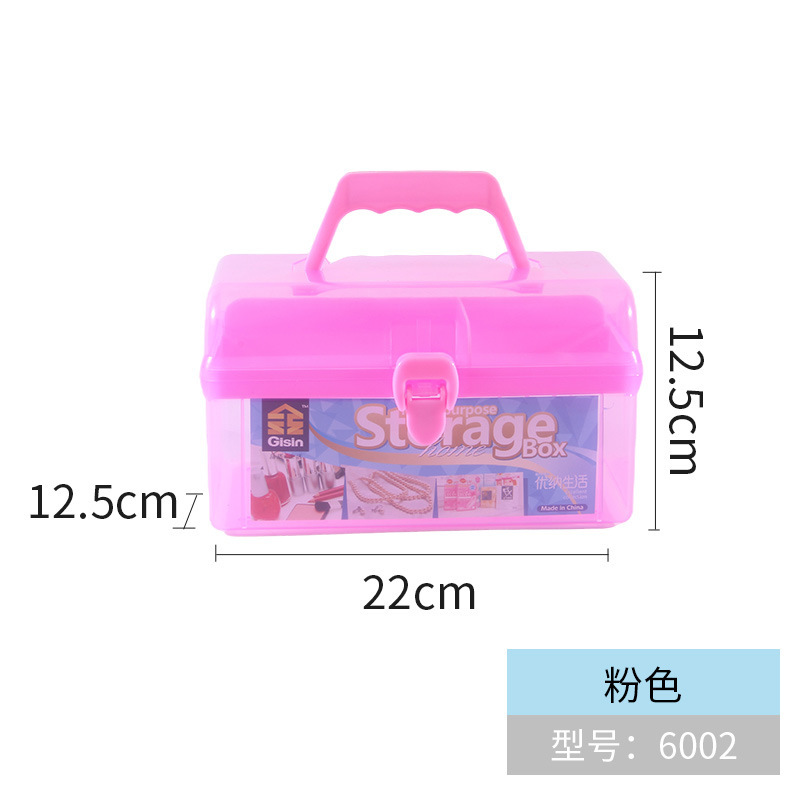 หมายเลขสินค้ากล่องอเนกประสงค์ทรงสี่เหลี่ยมผืนผ้า 6002 (ขนาดกลาง) - 50 กล่อง