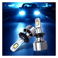 Éclairage automobile H7 LED, feux de croisement/route, feux antibrouillard, température de couleur 6500K, angle de faisceau 270°, 42W, étanche IP67, nouvelle fixation universelle