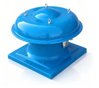 Ventilateur axial de toit 380V 220V DWT, ventilateur de ventilation de toit à flux axial