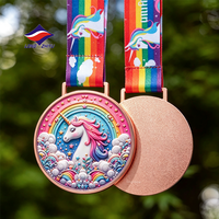 Medallas Personalizadas LZY 20Y, Diseño de Medallas 2D, Medallas Deportivas con Logotipo Metálico, Medallas de Maratón, Medallas de Finalista, Medallas Deportivas Personalizadas
