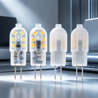 Ampoule LED G4 à intensité variable DC12V / 220V Ra80, lampe en forme de cristal, lampe suspendue, applique murale, ampoule dédiée à l'économie d'énergie