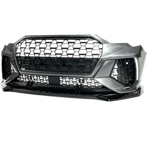 Kit carrosserie de haute qualité RSQ3 pour <span class=keywords><strong>Audi</strong></span> <span class=keywords><strong>Q3</strong></span> SQ3, pare-chocs avant avec calandre nid d'abeille, matériau PP ABS, 2016-2019 - Product Image 3