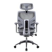 Chaise de bureau ergonomique personnalisée de haute qualité avec dossier haut et design en maille pour le bureau à domicile – Vente en gros directe usine