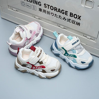 Rouge rose bleu chaussures décontractées pour enfants faciles à porter et à nettoyer enfants église chaussures protéger chaussures enfant en bas âge Luxe baskets enfants chaussures