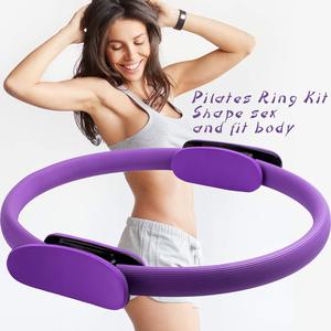 Ensemble d'anneaux <span class=keywords><strong>Pilates</strong></span> d'entraînement de gymnastique à domicile 5 pièces accessoires d'entraînement sportif pour l'exercice à domicile - Product Image 3