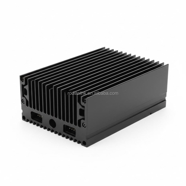 OEM Aluminum Mini-ITX Computer Case Side Cooling Pre-Installed Radiator USB Front Ports Private Mold Stock Custom Builds