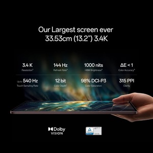 Oneplus Pad 4 WiFi 13,2 pouces 256 512 Go SD8EliteGen5 Version Globale 13380 mAh FedEx - Product Image 5