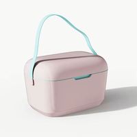 Boîte isotherme rigide en plastique PE personnalisée pour boissons, glacière portable pour camping et pique-nique en extérieur