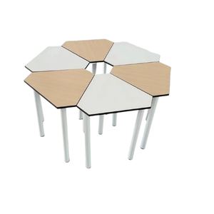 Colorido Durable forma personalizada CNC corte sólido fenólico compacto laminado <span class=keywords><strong>HPL</strong></span> Panel para jardín de infantes niños Escritorio - Product Image 3