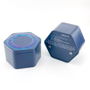 Boîte de montre en fer blanc recyclable de forme hexagonale personnalisée boîtes de conserve personnalisées pour le chocolat d'emballage de montre de <span class=keywords><strong>téléphone</strong></span> pour enfants - Product Image 1