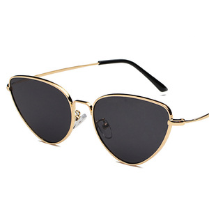 Maidis Cat Eye Sunglasses Metal Frame Pink Lens Women UV400 Protection Travel Fashion - Product Image 5