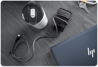 Adaptador Tipo C para Laptop, Nuevo, 65W, Adaptador de Corriente Universal USB-C para HP Elite Book