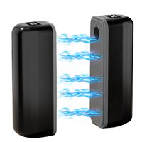 Pemanas Mini USB Penghangat Tangan 2 Buah 5000mAh Penghangat Tangan Elektrik Magnetik Portabel Dapat Diisi Ulang
