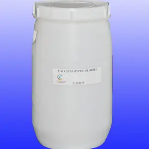 Paquete de tambor de plástico, 70% D, enjuague de agua, química, alcio, yposloruro de granula7778-54-3