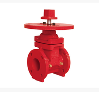 Katup gerbang OS&Y yang sesuai dengan standar GOST, katup gerbang dengan segel elastis tipe flensa 2'-12' 300 PSI