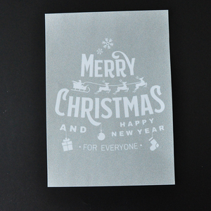 Giáng Sinh Dính Vải Lụa Màn Hình Stencils - Product Image 6