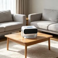 Proyector de luz nocturna con forma de estrella para niños, proyector 4k, proyector de cine en casa, pantalla, proyector portátil de vídeo láser Android