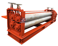 Máquina formadora de rollos de techo corrugado tipo barril IRONSTAR de 0,14mm