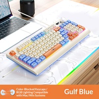 YINDIAO KM900 93 Key Wired Gaming Keyboard Rainbow Backlit Metal Panel 19 Key Anti Ghosting for PC Laptop