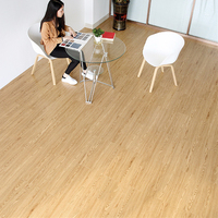 Décoration de la maison Carreaux de vinyle autocollants pour revêtement de sol LVT Planche de vinyle de luxe