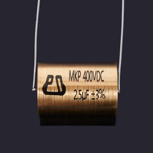 <span class=keywords><strong>Condensateur</strong></span> de Crossover Audio pour Amplificateur à Tubes, à Couplage Axial, MKP, Haute Qualité, Tolérance 3% - Product Image 5