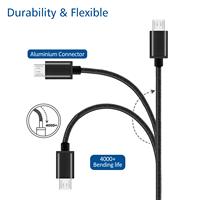 Kabel Micro USB ke USB A Male Harga Pabrik, Mendukung Pengisian Cepat, Kabel Sinkronisasi Micro USB 2.0, Kabel Data Micro USB Pengisian Cepat
