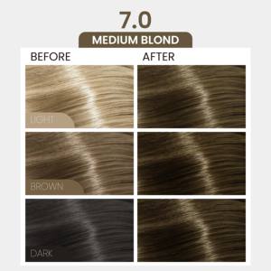 Kit Tintura <span class=keywords><strong>Capelli</strong></span> OEM/ODM Private Label Formula Personalizzata Proteine e Cheratina Crema Colorante Permanente Nutriente Produzione in Fabbrica - Product Image 4