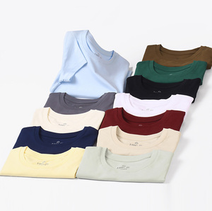 เสื้อยืดผู้หญิงทรงเข้ารูป 13 สี ผ้าฝ้าย 89.7% ผ้ายืด 10.3% คอกลม สีพื้น เสื้อยืดสาวๆ - Product Image 6