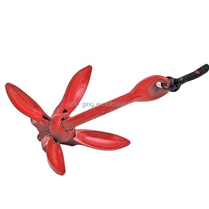 <span class=keywords><strong>Ancre</strong></span> pliante galvanisée à chaud <span class=keywords><strong>ancre</strong></span> à grappin pliante pour petits bateaux kayaks accessoire <span class=keywords><strong>de</strong></span> matériel marin - Product Image 2