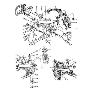 คอนโทรลอาร์มสำหรับ Dodge Ram 1500 ปี 2006-2012 ระบบช่วงล่างแบบ MacPherson Strut รุ่นล่าง 55366485AE 55366484AE - Product Image 4