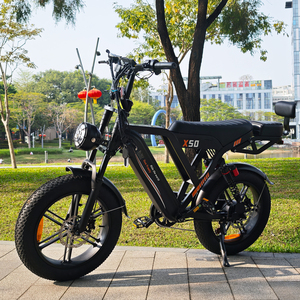 จักรยานไฟฟ้า X50 ขนาด 20 นิ้ว ยางอ้วน 250W มอเตอร์ดุมล้อหลัง 7 สปีด โครงอะลูมิเนียม จักรยานไฟฟ้าในเมือง จักรยานไฟฟ้าสำหรับปั่นบนทางลูกรัง จักรยานไฟฟ้าสำหรับผู้ชาย - Product Image 2
