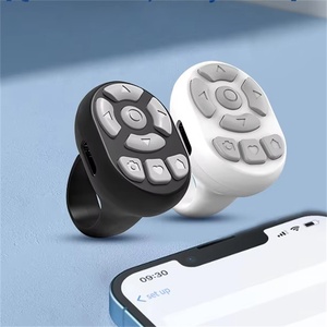 Télécommande de téléphone portable, anneau de contrôle à distance pour les doigts, contrôleur de doigt RC pour <span class=keywords><strong>Tik</strong></span> <span class=keywords><strong>Tok</strong></span>, YouTube, regarder des vidéos, liker - Product Image 1