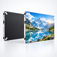 Écran LED d'affichage intérieur à louer, panneau en aluminium moulé sous pression, HD couleur pleine, mur vidéo LED à raccordement sans soudure